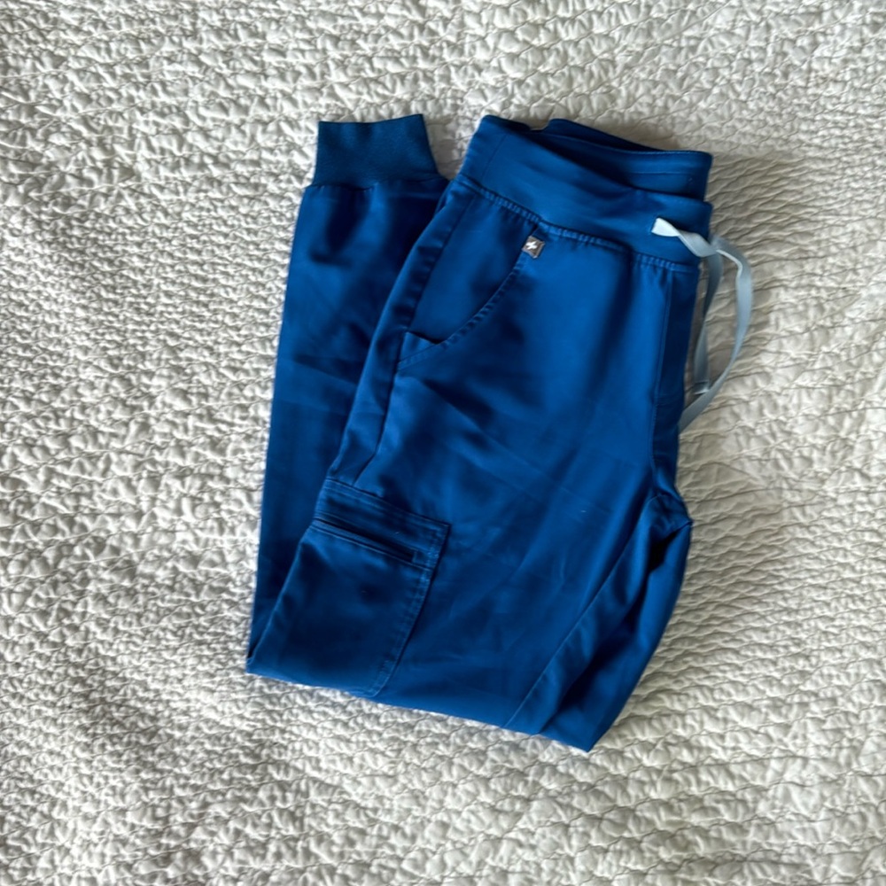 Figs royal blue Zamora jogger